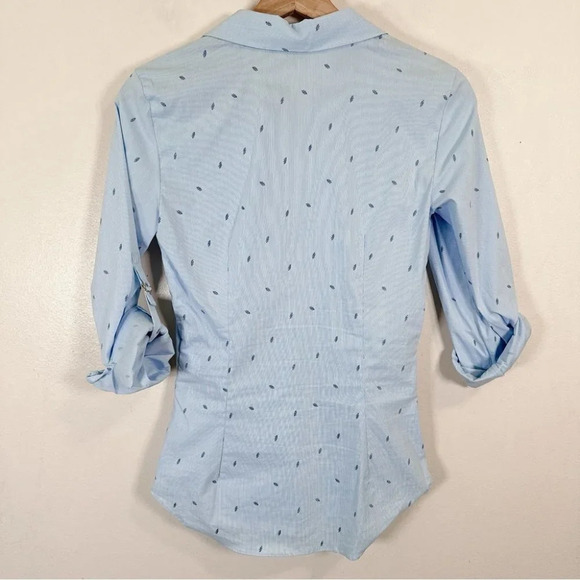 Zara Button Up  Collar Print Shirt - Picture 12 of 12